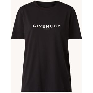 Givenchy Oversized T-shirt met logo- en backprint