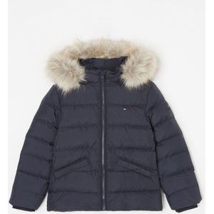 Tommy Hilfiger Essential gewatteerde jas met donsvulling