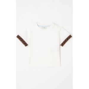 Fendi T-shirt met logoband