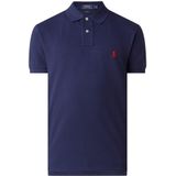 Ralph Lauren Slim fit polo van piqué katoen met logoborduring