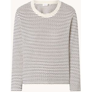 Gerry Weber Fijngebreide pullover met streepprint