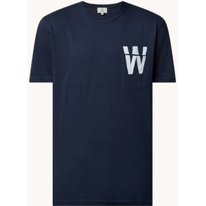 Woolrich Flag T-shirt met logo- en backprint
