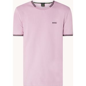 HUGO BOSS Taul T-shirt met logo en stretch