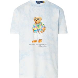 Ralph Lauren T-shirt met logoprint en stretch