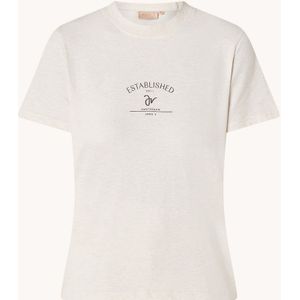 JOSH V Dorie T-shirt met logoprint