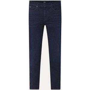 HUGO BOSS Re.maine regular fit jeans met donkere wassing