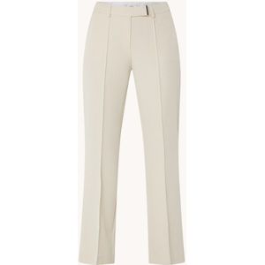 Aaiko Chantalle high waist flared fit pantalon met steekzakken