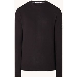Calvin Klein Fijngebreide sweater met logo
