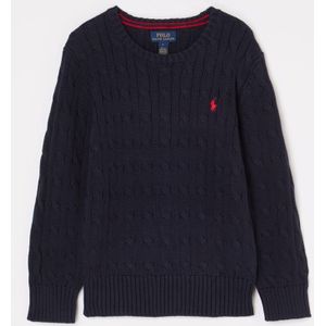 Ralph Lauren Kabelgebreide pullover met logoborduring