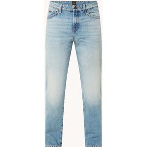HUGO BOSS Re.maine regular fit jeans met lichte wassing