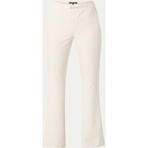 NIKKIE Domenica high waist flared fit pantalon met steekzakken