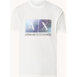 Armani Exchange T-shirt met logoprint