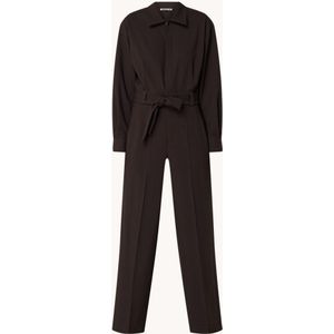 Vanilia Straight fit jumpsuit met steekzakken