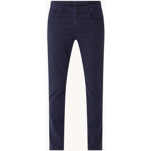 Boggi Milano Claude slim fit jeans in lyocellblend met donkere wassing