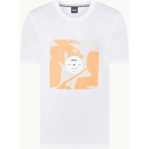 HUGO BOSS Tiburt T-shirt met logoprint