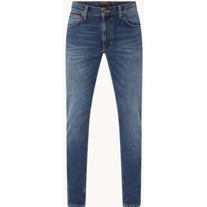 Nudie Jeans Lean Dean slim fit jeans met medium wassing