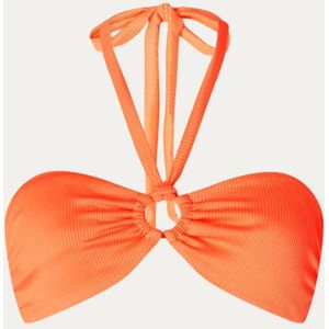 MAAJI Jill reversible bandeau bikinitop met uitneembare vulling en print