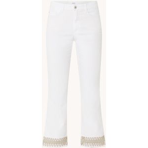 BRAX Mary high waist bootcut fit cropped jeans in lyocellblend