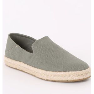 Toms Santiago espadrille van canvas met raffia details