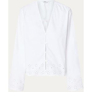 Envii Enbail cropped blouse met broderie