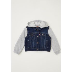 Levi's Spijkerjas met capuchon en mouw van sweatstof