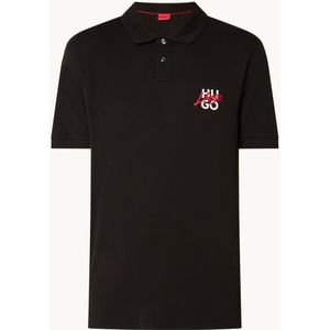 HUGO BOSS Dalog regular fit polo van piqué katoen met logo