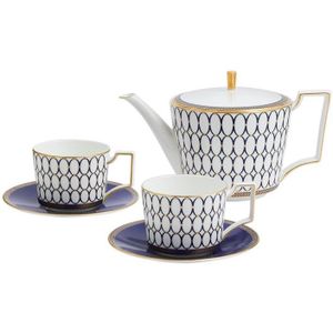 Wedgwood Renaissance Gold theeset 3-delig