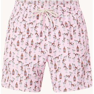 MC2 Saint Barth Zwemshorts met print en steekzakken