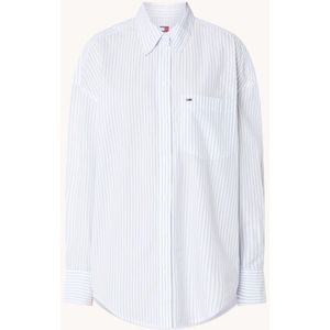 Tommy Hilfiger Oversized blouse met streepprint