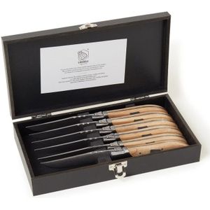 Laguiole Style de Vie Luxury Line steakmes set van 6