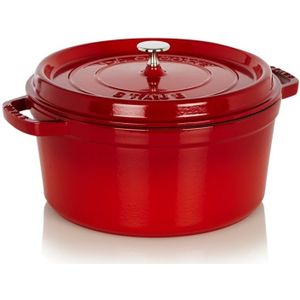 Staub Braadpan - Rond - 28 cm - Kers