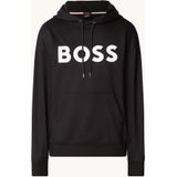 HUGO BOSS Sullivan hoodie met kangoeroezak en logoprint