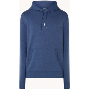 Ralph Lauren Hoodie met logoborduring en kangoeroezak