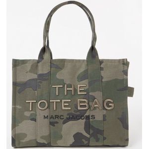 Marc Jacobs The Large Tote shopper met jacquard dessin en logo