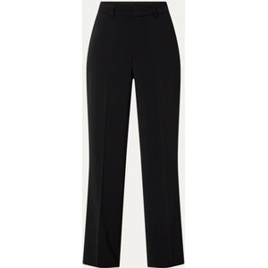 Vanilia High waist straight fit pantalon met persplooi