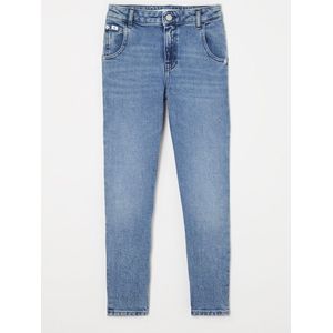 Calvin Klein Straight leg jeans met lichte wassing en stretch