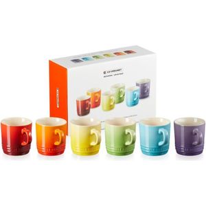 Le Creuset Koffiekopje 20 cl set van 6