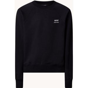 AMI Paris Sweater van biologisch katoen met logo