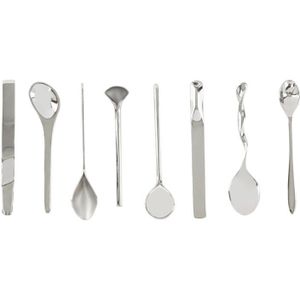 Alessi - AA.VV - Il Caffe Design Koffielepels - 8 stuks - Collector