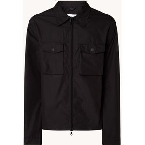 Calvin Klein Overshirt met borstzakken en logo