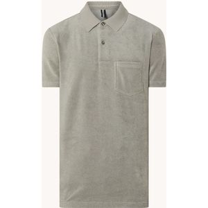 Profuomo Regular fit polo met borstzak