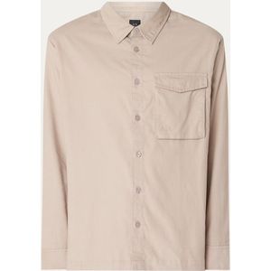 Armani Exchange Overshirt van corduroy met logoborduring en borstzak