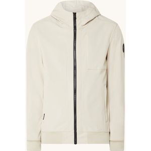 Airforce Softshell jack met opstaande kraag