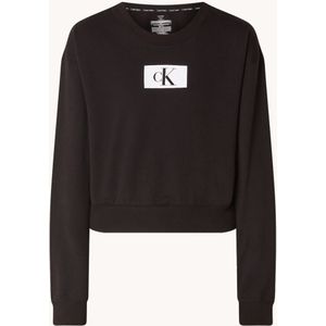 Calvin Klein Pyjama sweatshirt met logo