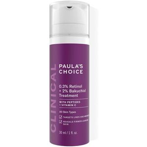 Paula's Choice Clinical 0,3% Retinol + 2% Bakuchiol Treatment - dag- & nachtcrème