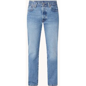 Levi's 501 Straight leg jeans met medium wassing