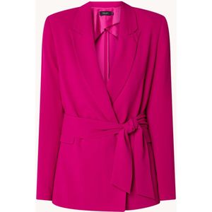 Claudia Sträter Blazer met strikceintuur