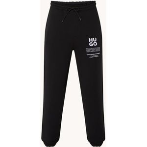 HUGO BOSS Tapered fit joggingbroek met logo