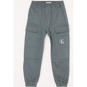 Calvin Klein Essential tapered fit cargobroek met logoborduring