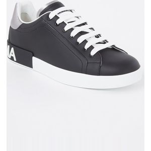 Dolce & Gabbana Portofino sneaker van kalfsleer